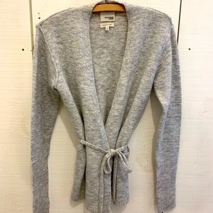 Wilfred Free Italian wool wrap sweater size S